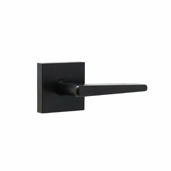 Weslock Philtower Passage Lock with Adjustable Latch and Full Lip Strike Matte Black Finish 007007272FR20